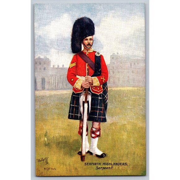 Tucks Oilette Military Postcard Set of Six #1621 - Picture 3 of 12